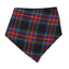 Pets Ribbons Vintage Plaid Bandana Small/Medium