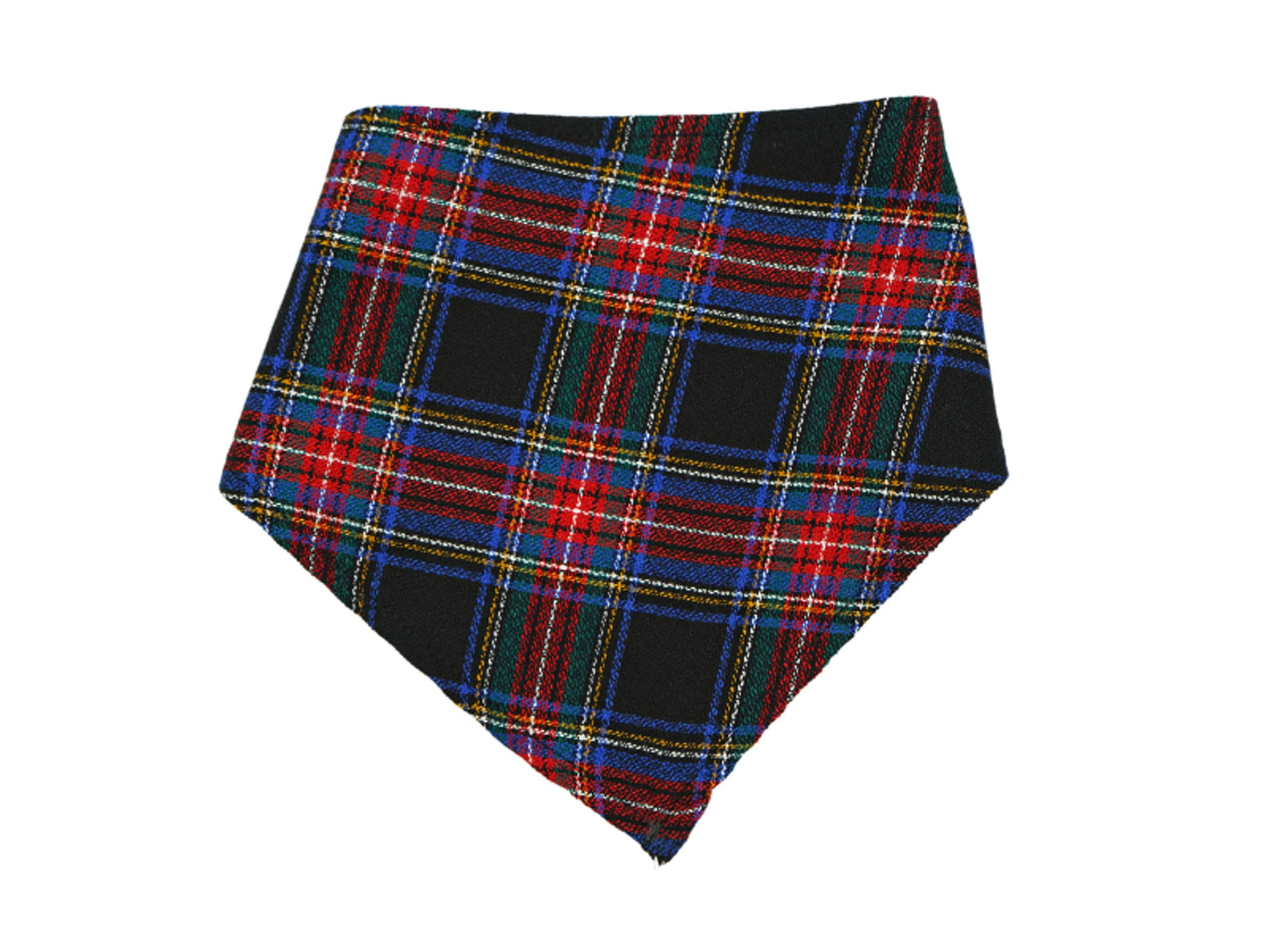 Pets Ribbons Vintage Plaid Bandana Small/Medium