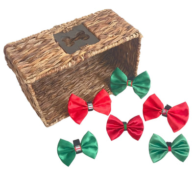 Christmas Bow Budget Bundle|Pets Ribbons - Your Pet Connection