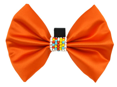 Pets Ribbons Beaded Satin Pet Bow Small-Medium