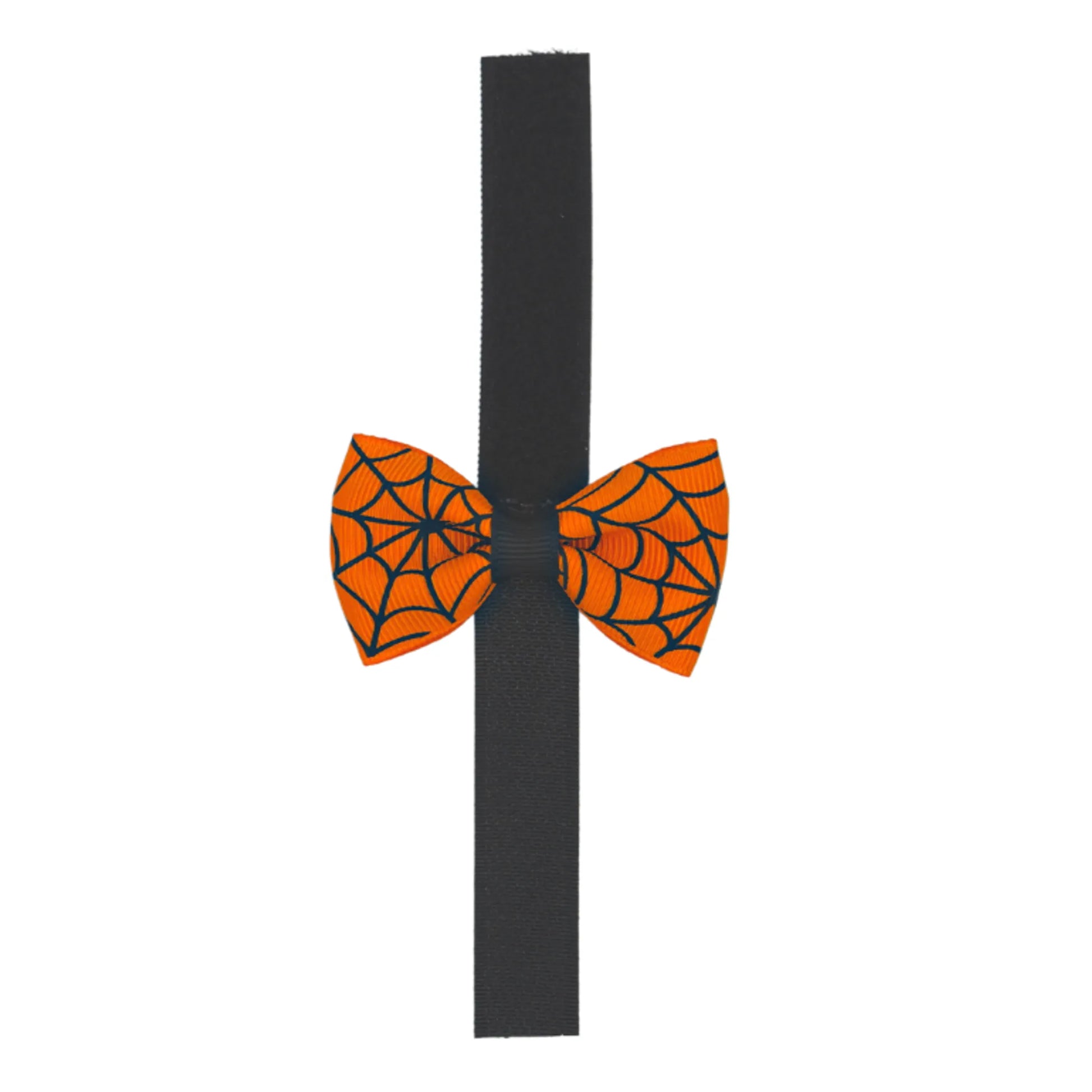 GG109SV | 50-100 Velcro Attachment Halloween Spiderweb Dog|Cat bows in Jar|Pets Ribbons - Your Pet Connection