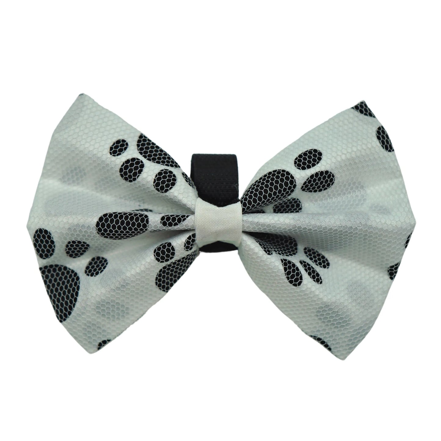 Pets Ribbons Paw Print Bow Tie 40mm x 100mm