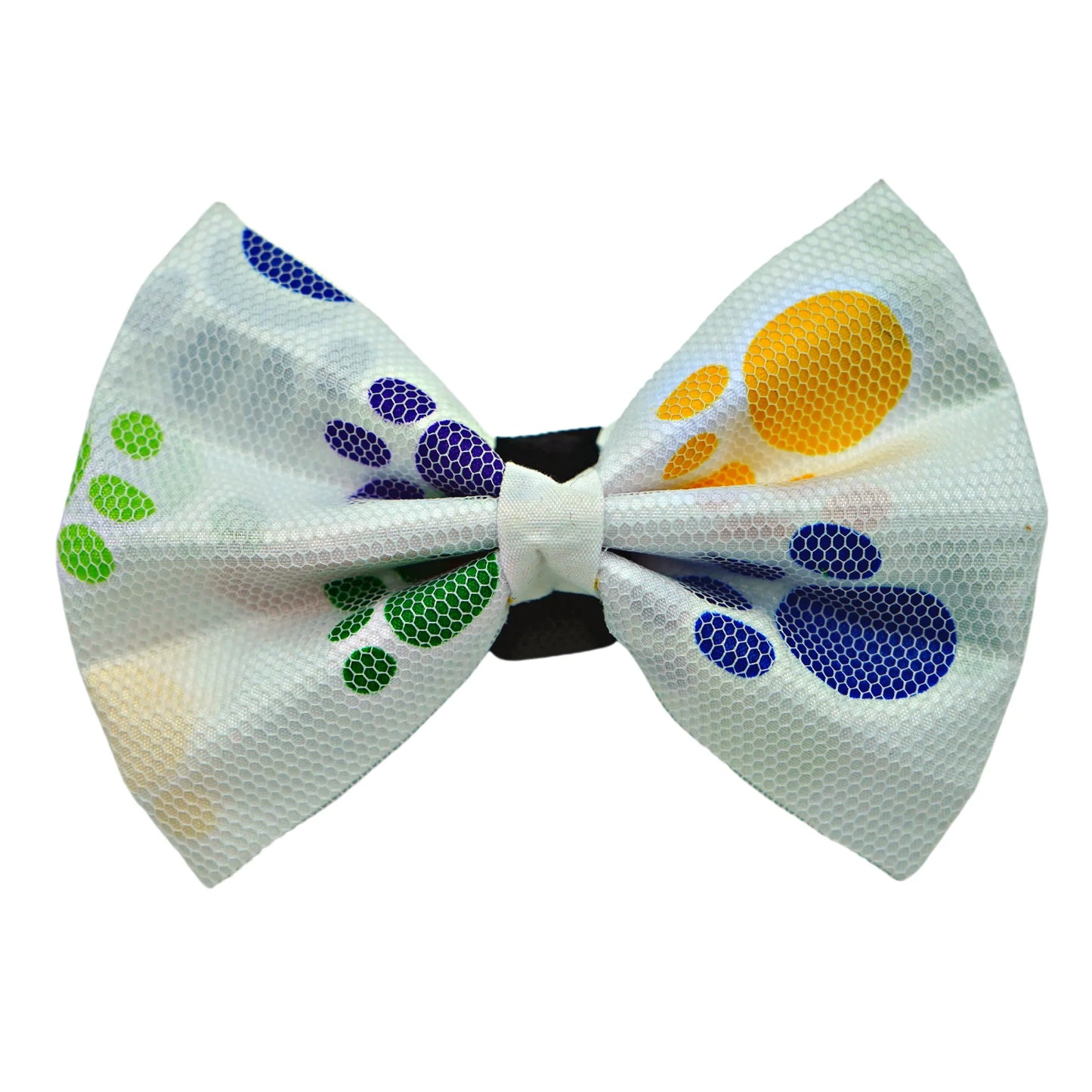 Pets Ribbons Paw Print Bow Tie 40mm x 100mm