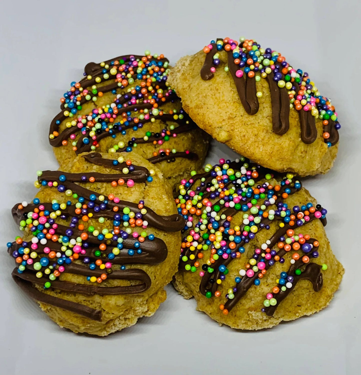 The Blue Cerebus Dog Bakery Banana Cake Ball Dog Treats