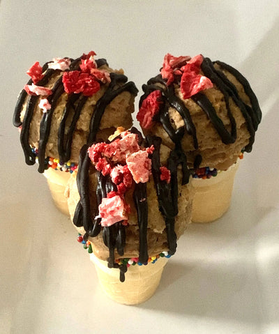 The Blue Cerebus Dog Bakery Banana Cake Ball Treats