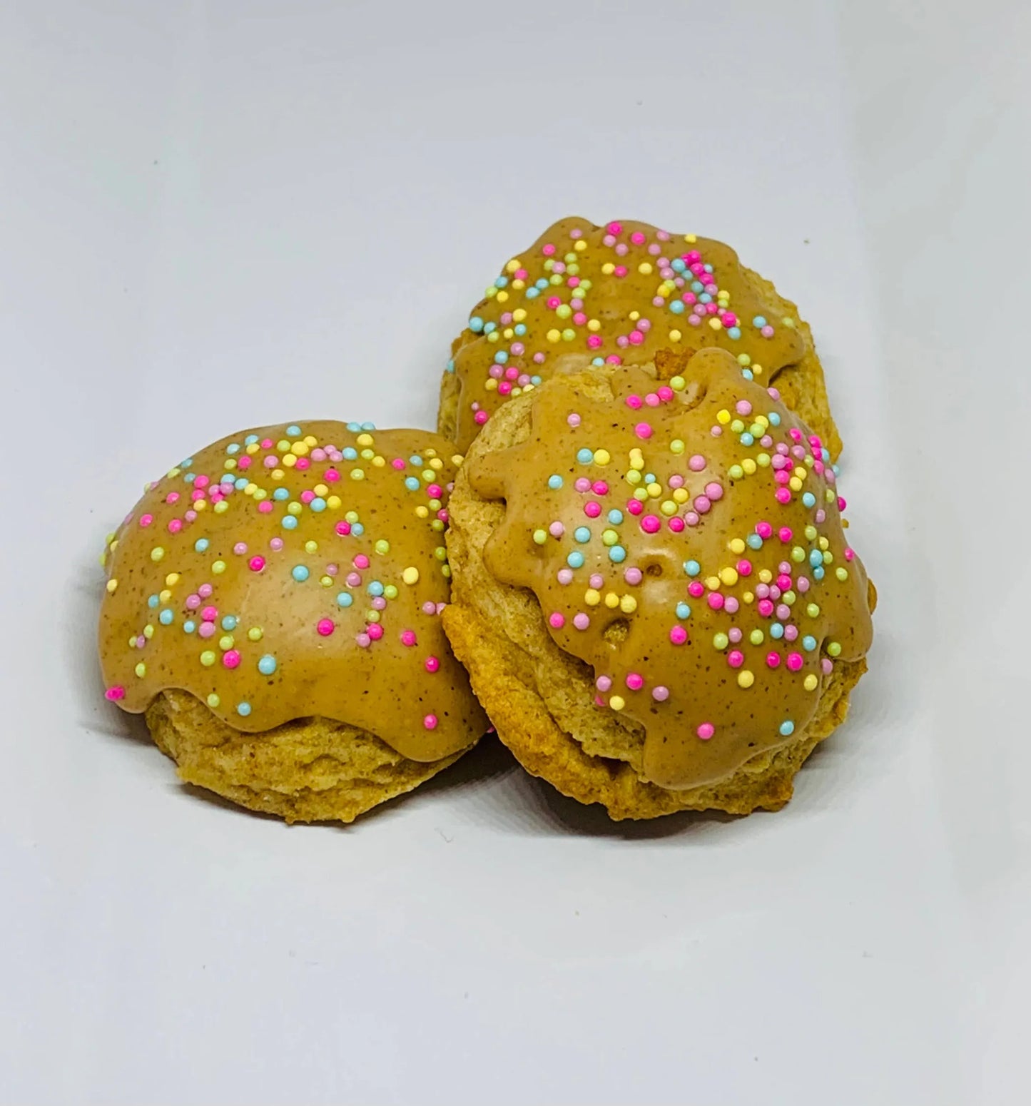 The Blue Cerebus Dog Bakery Peanut Butter Cake Balls 12 Pack