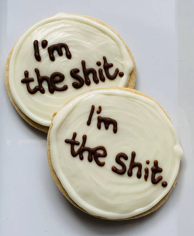 The Blue Cerebus Dog Bakery Vanilla Cookie with Attitude