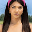 Pink Solid Beaded Headband - Your Pet Connection