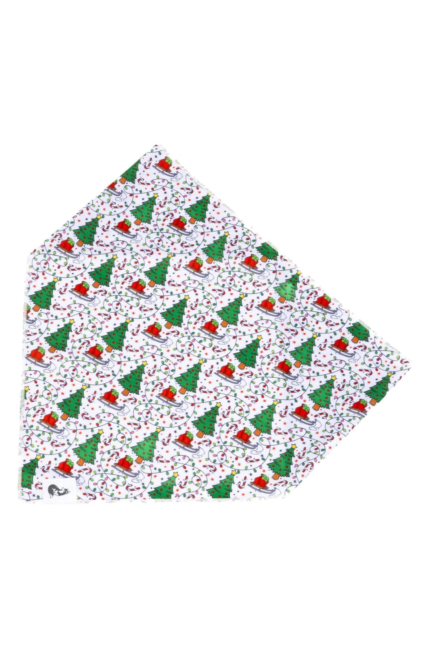 Aria the Fox Holiday Dog Bandana - Festive Design