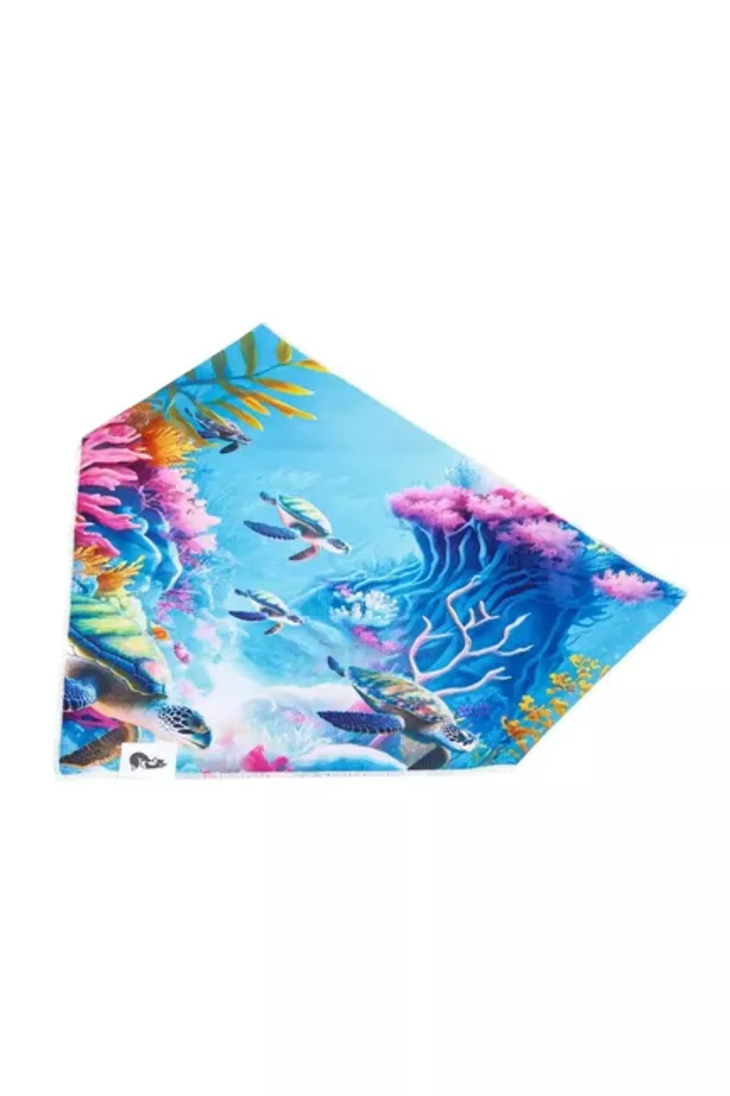Aria the Fox Sea Turtle Bandana - 20 Inch Neck