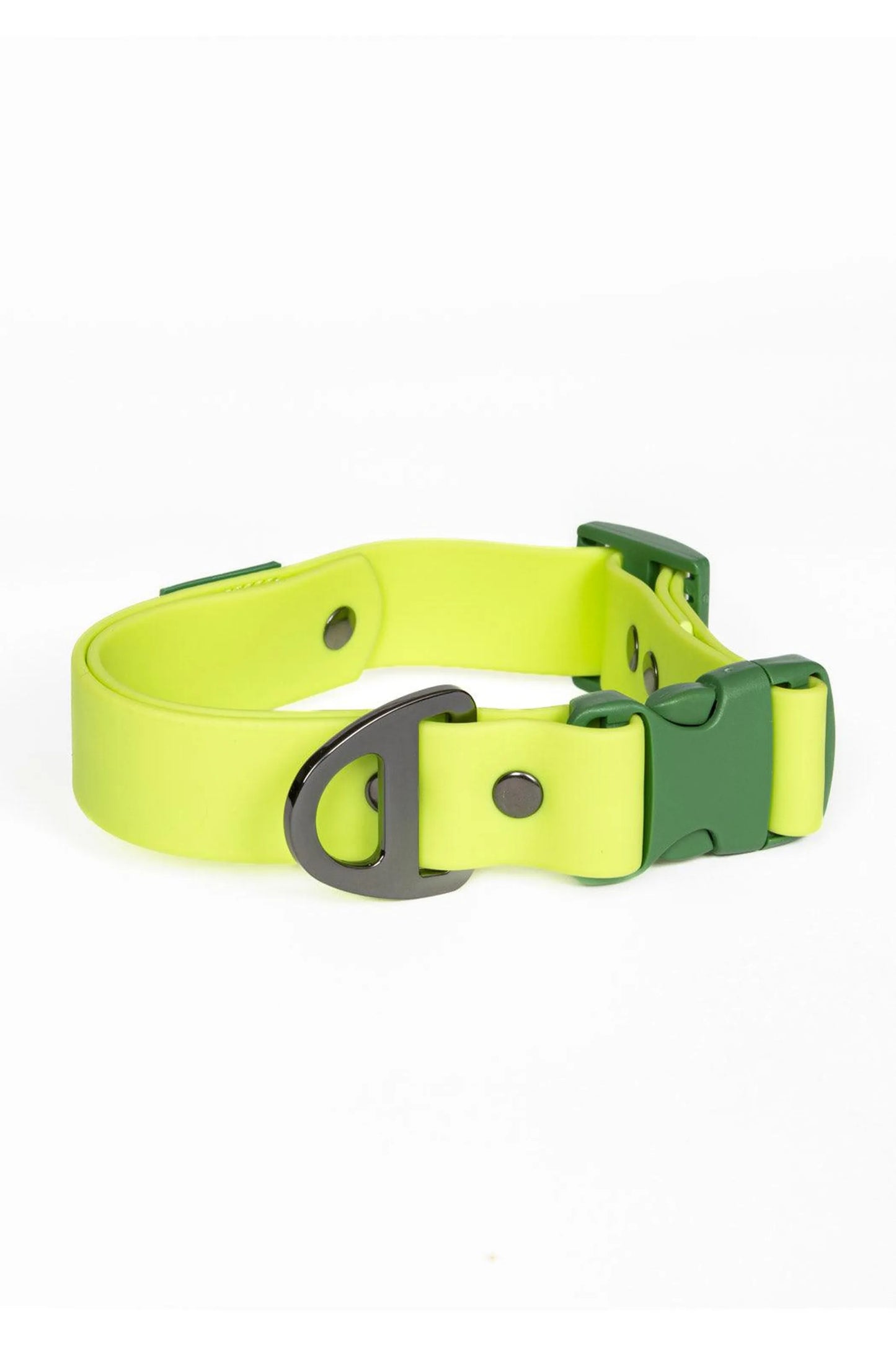 Aria the Fox Mossy Pine Waterproof Dog Collar