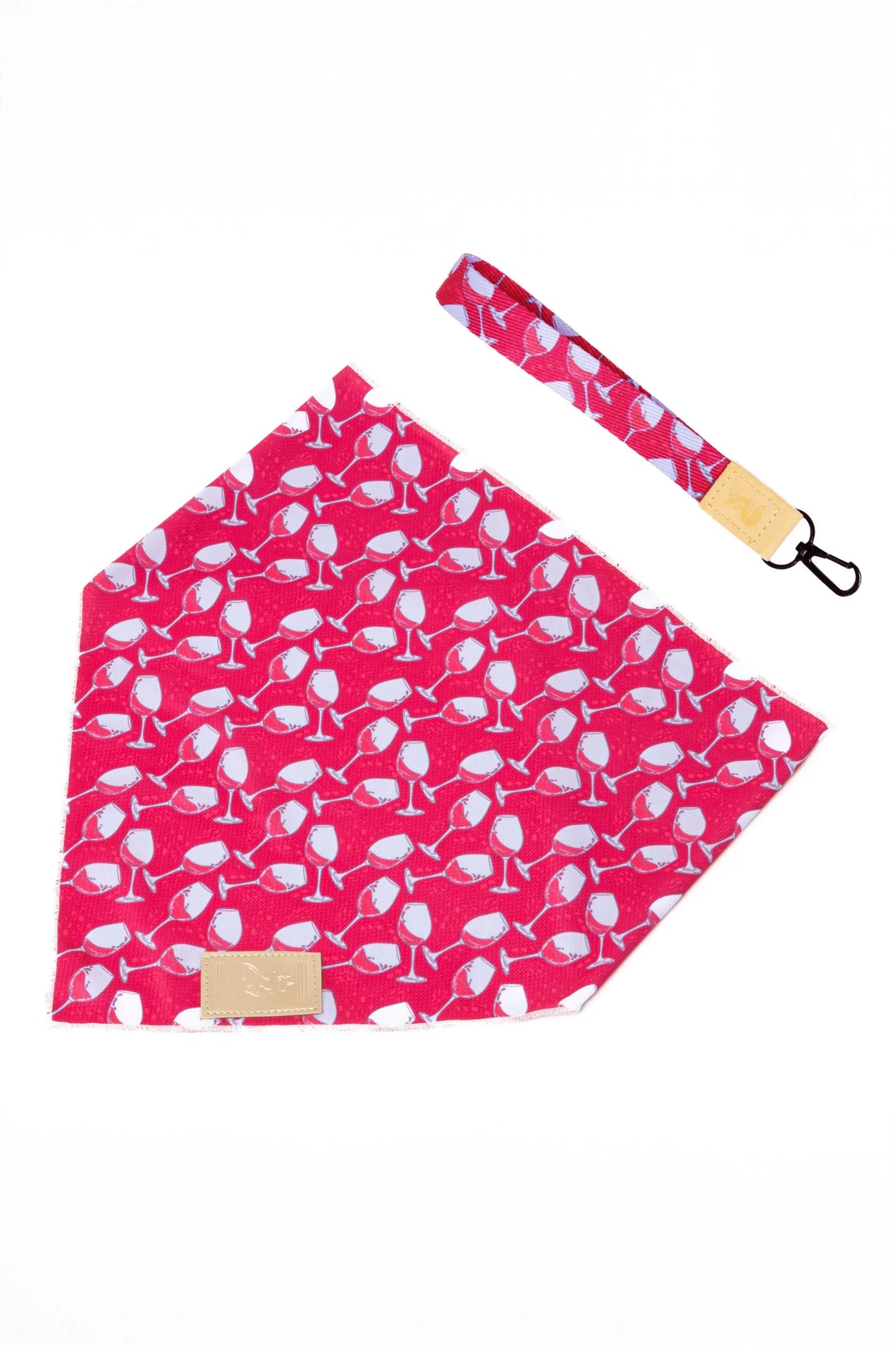 Red Mountain Syrah Dog Bandana & Matching Keychain - Your Pet Connection