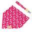 Red Mountain Syrah Dog Bandana & Matching Keychain - Your Pet Connection