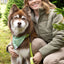Pine Cone Pup Bandana & Matching Keychain - Your Pet Connection