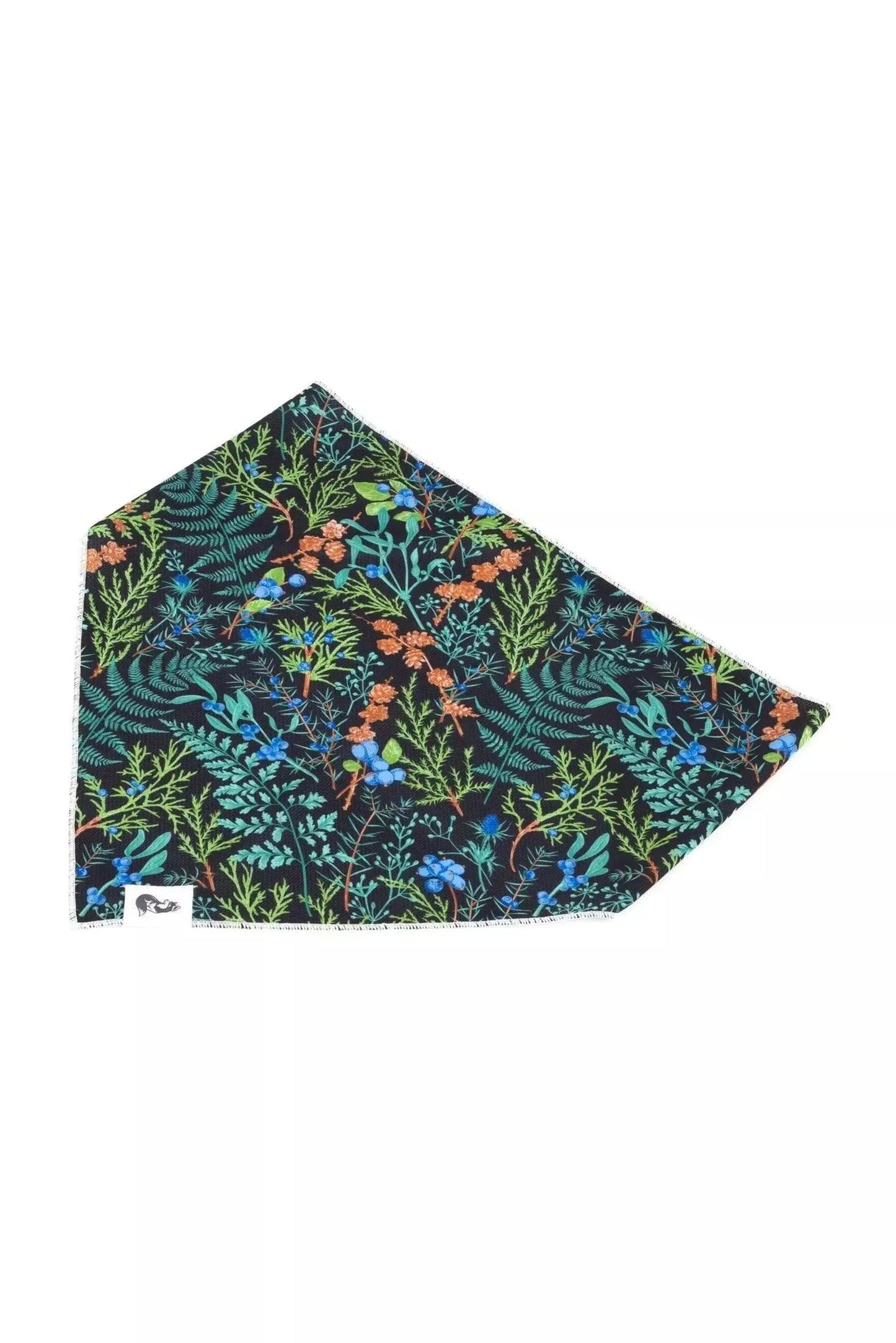 Magical Fern Forest Dog Bandana & Matching Keychain - Your Pet Connection