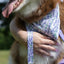 Lavender Blooms Dog Bandana & Matching Keychain - Your Pet Connection
