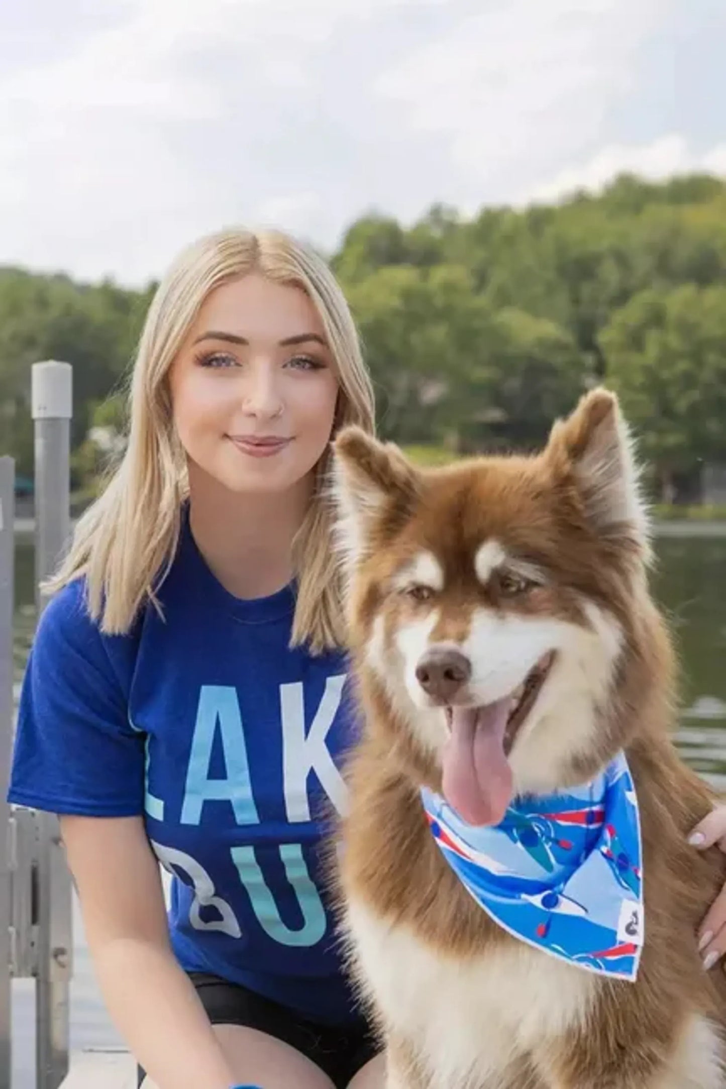 K9 Kayak Dog Bandana & Matching Keychain - Your Pet Connection