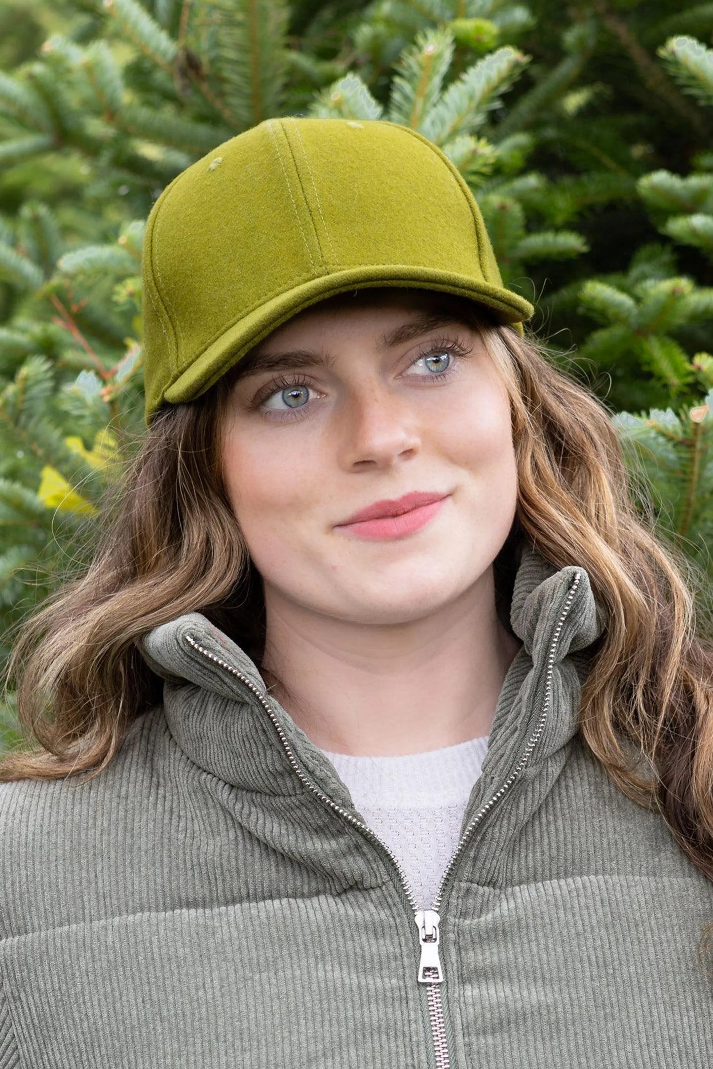 Mossy Pine Wool Baseball Cap - Your Pet Connection