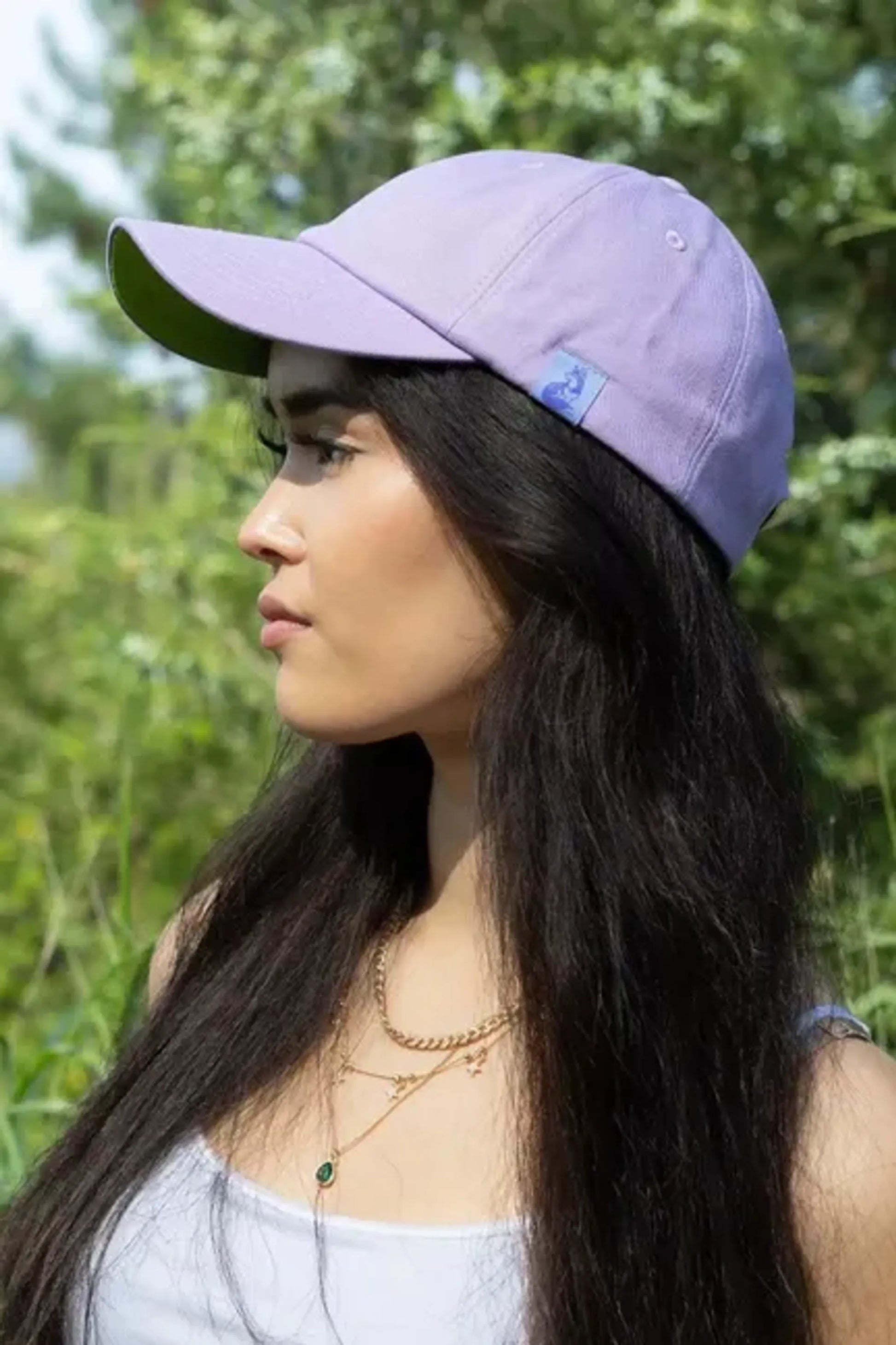 Lavender Garden Relaxed Baseball Cap - Your Pet Connection