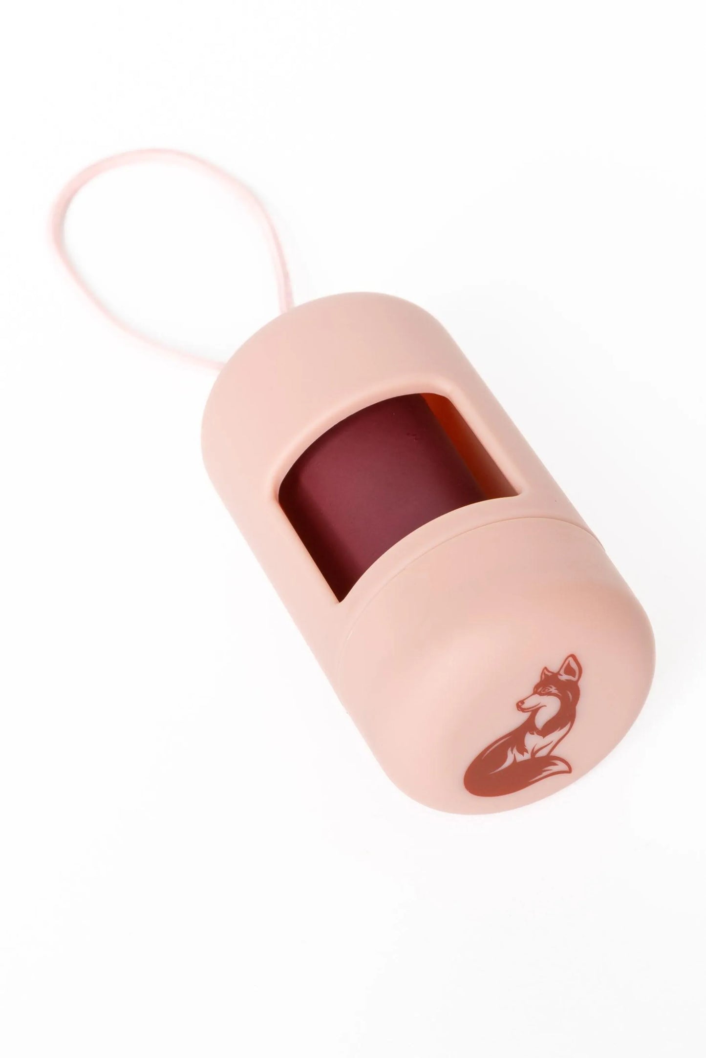 Aria the Fox English Rose Waste Bag Dispenser 75mm