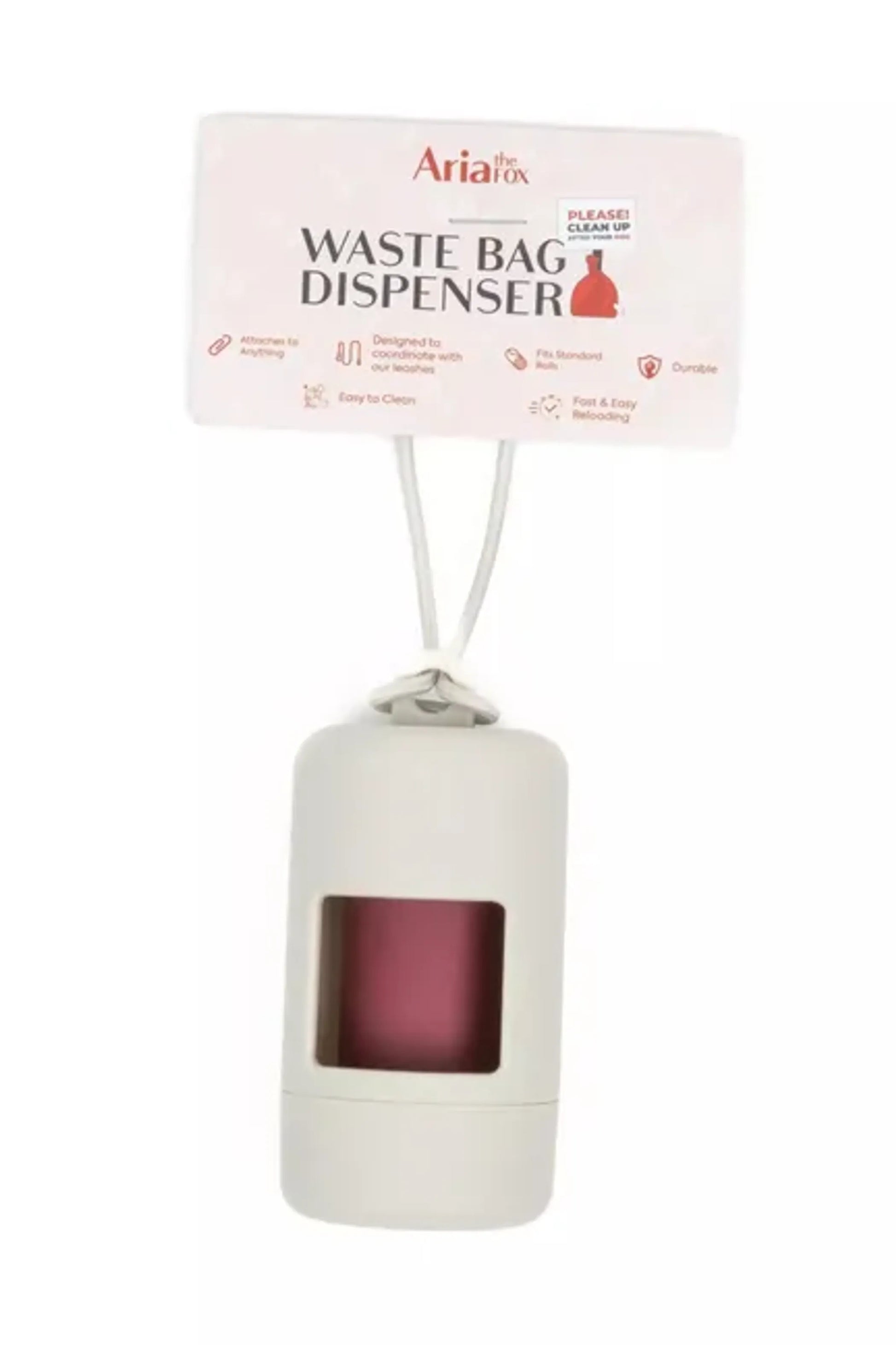 Cloud White Waste Bag Dispenser - Your Pet Connection