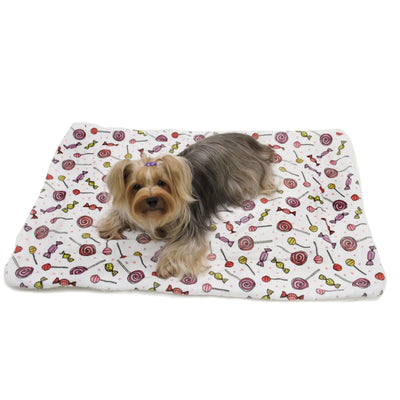 Ultra Soft Minky/Plush Sweet Candies Blanket - Your Pet Connection
