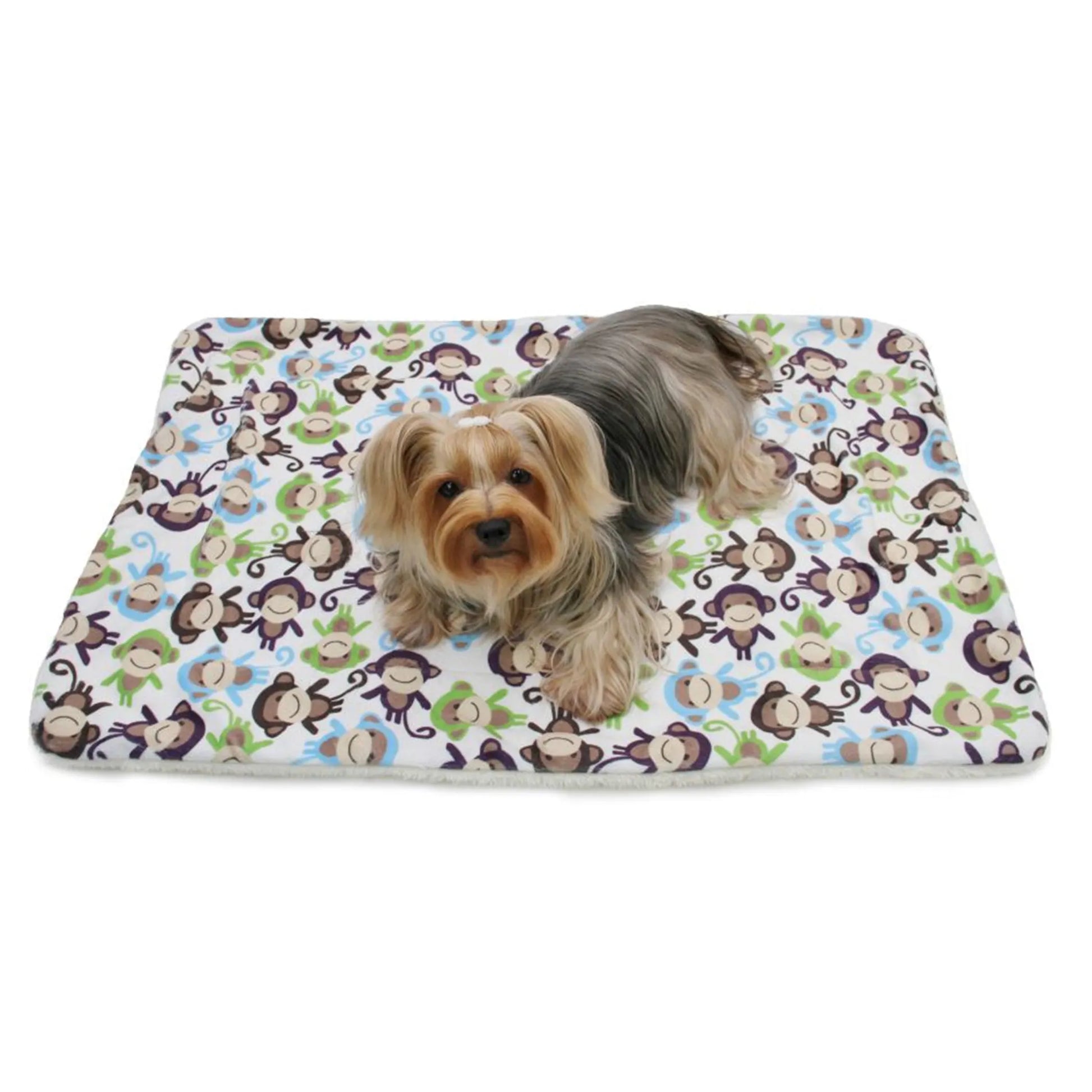 Ultra Soft Minky/Plush Monkey Blanket - Your Pet Connection