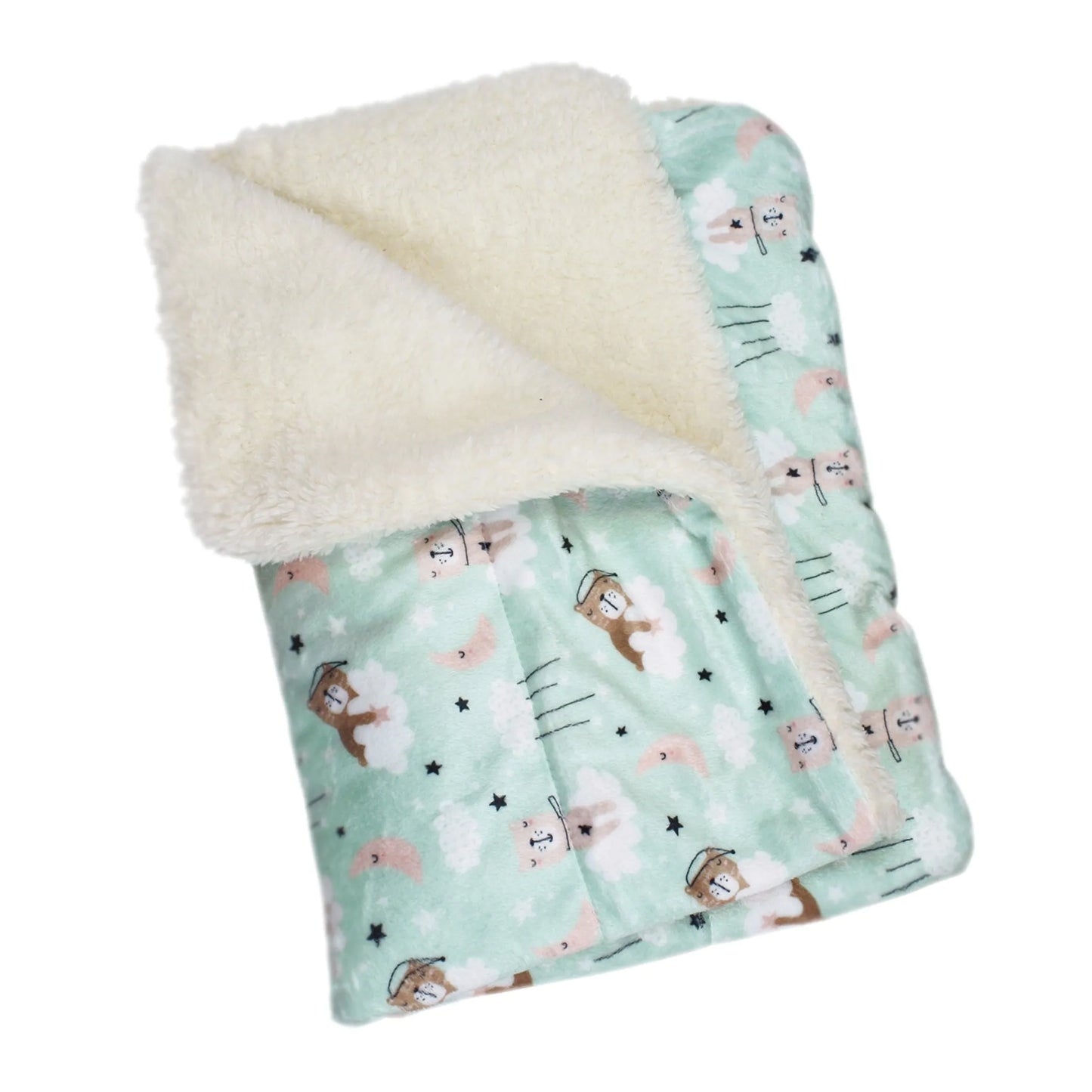 Ultra Soft Minky/Plush Bedtime Bears Blanket - Your Pet Connection