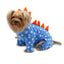 Polka Dots DINO Fleece Hooded Bodysuit/Pajamas - Your Pet Connection