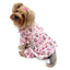 Girly Monkey Flannel Pajamas with 2 Pockets - Your Pet Connection