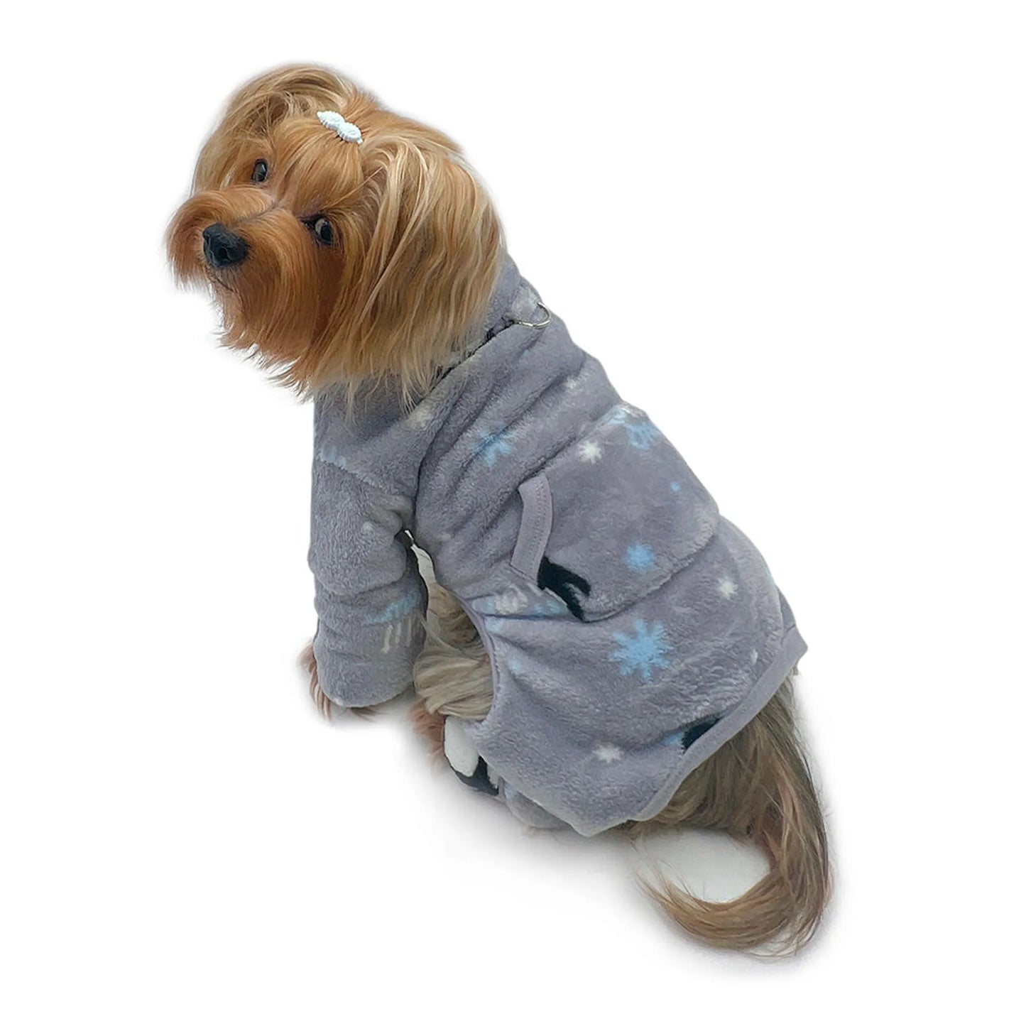 Ultra Thick Plush Penguins Turtleneck Pajamas - Your Pet Connection