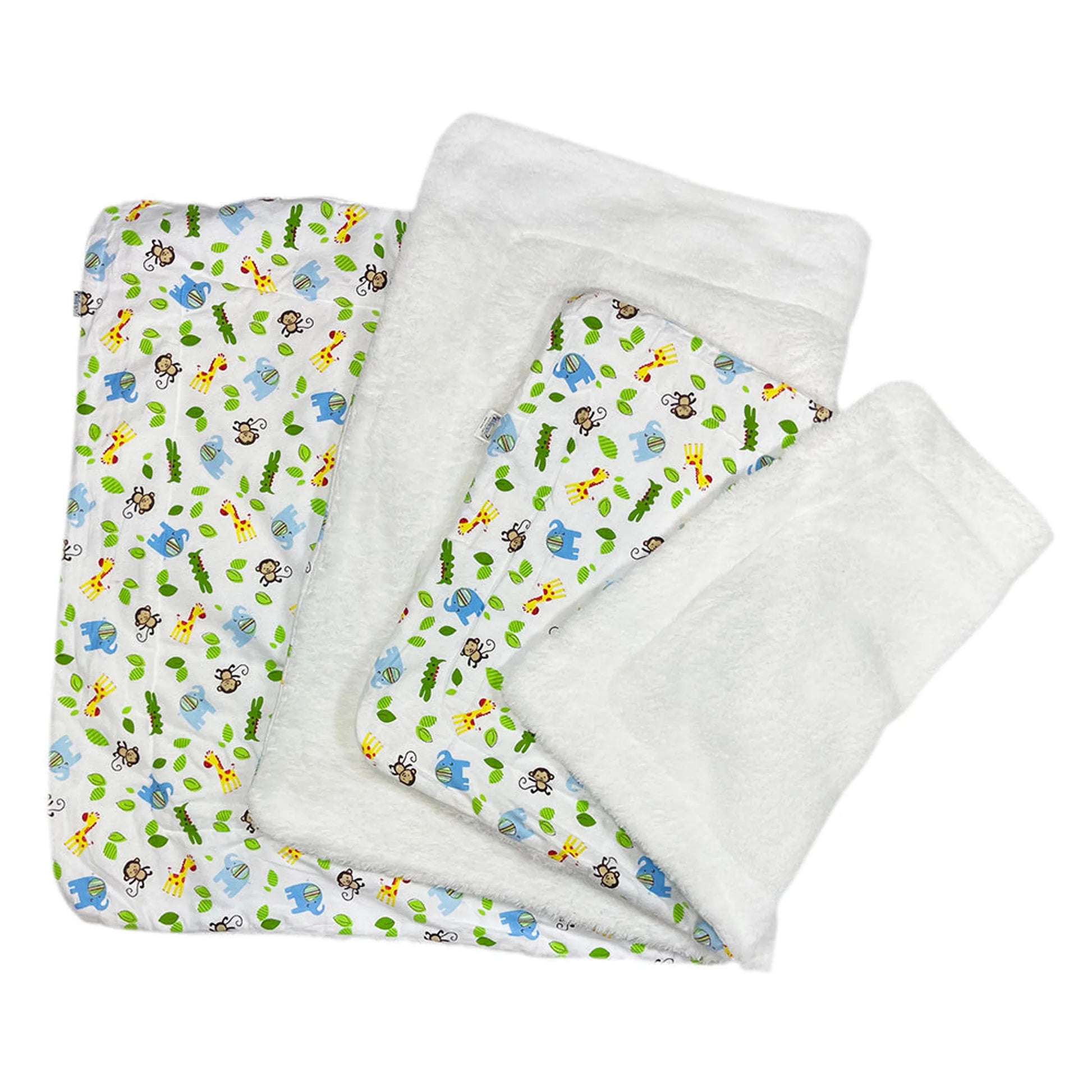 Zoo Animals Flannel/Plush Blanket - Your Pet Connection