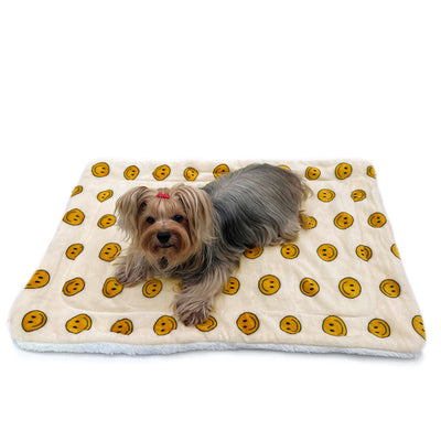 Ultra Plush Happy Face Blanket - Your Pet Connection