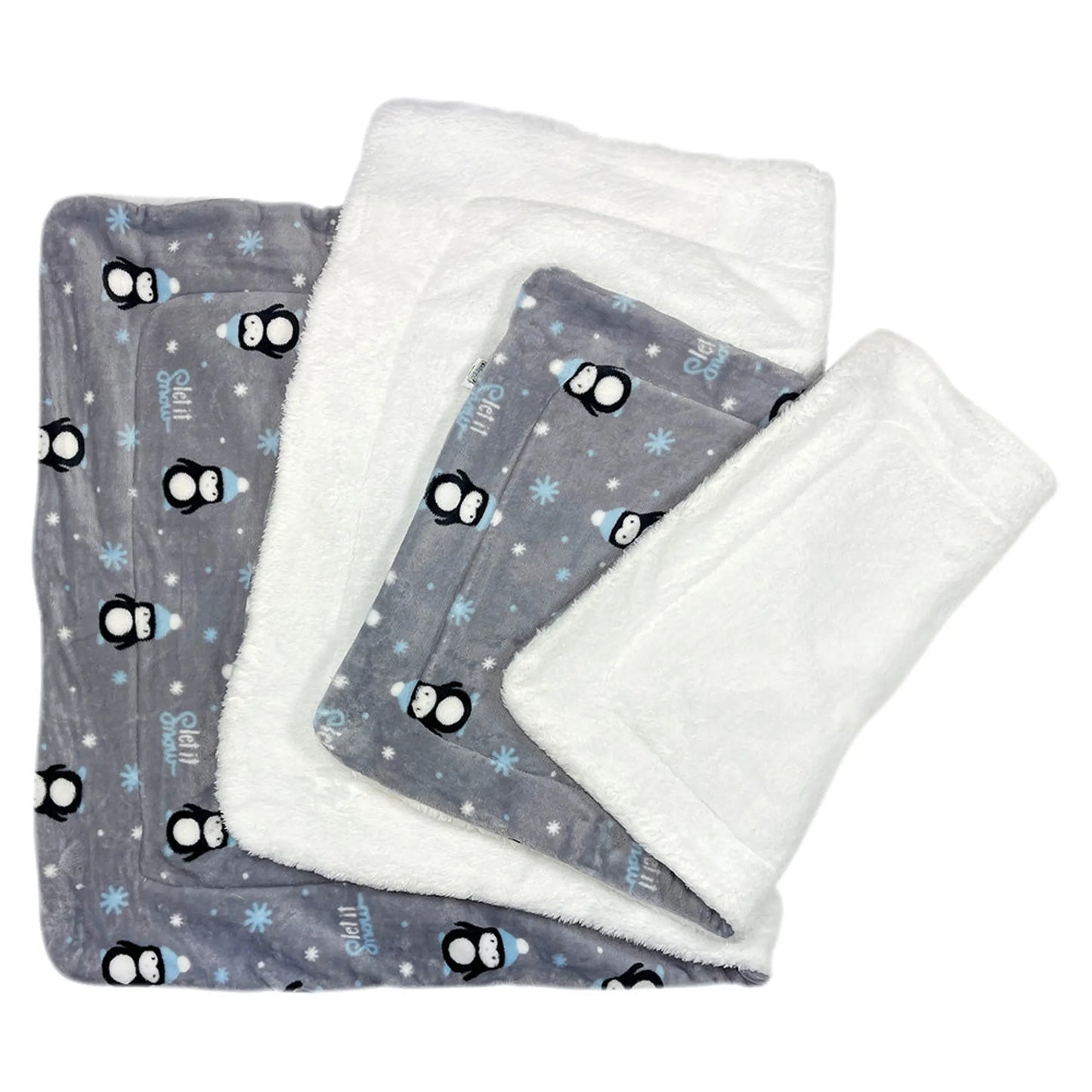 Ultra Thick Plush Penguins Blanket - Your Pet Connection