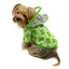 Klippo Pet Inc Stylish Froggy Raincoat Small