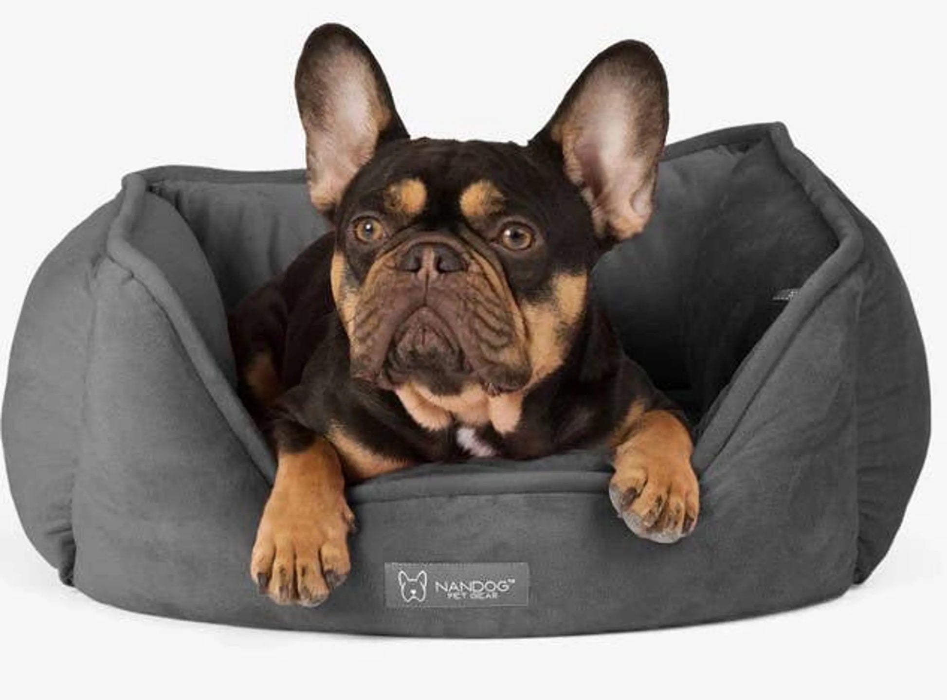 NANDOG Reversible Micro-Plush Fabric Pet Bed - Your Pet Connection