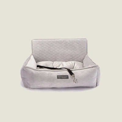 Nandog Dog Car Seat (LIGHT GREY) - LARGE - Your Pet Connection