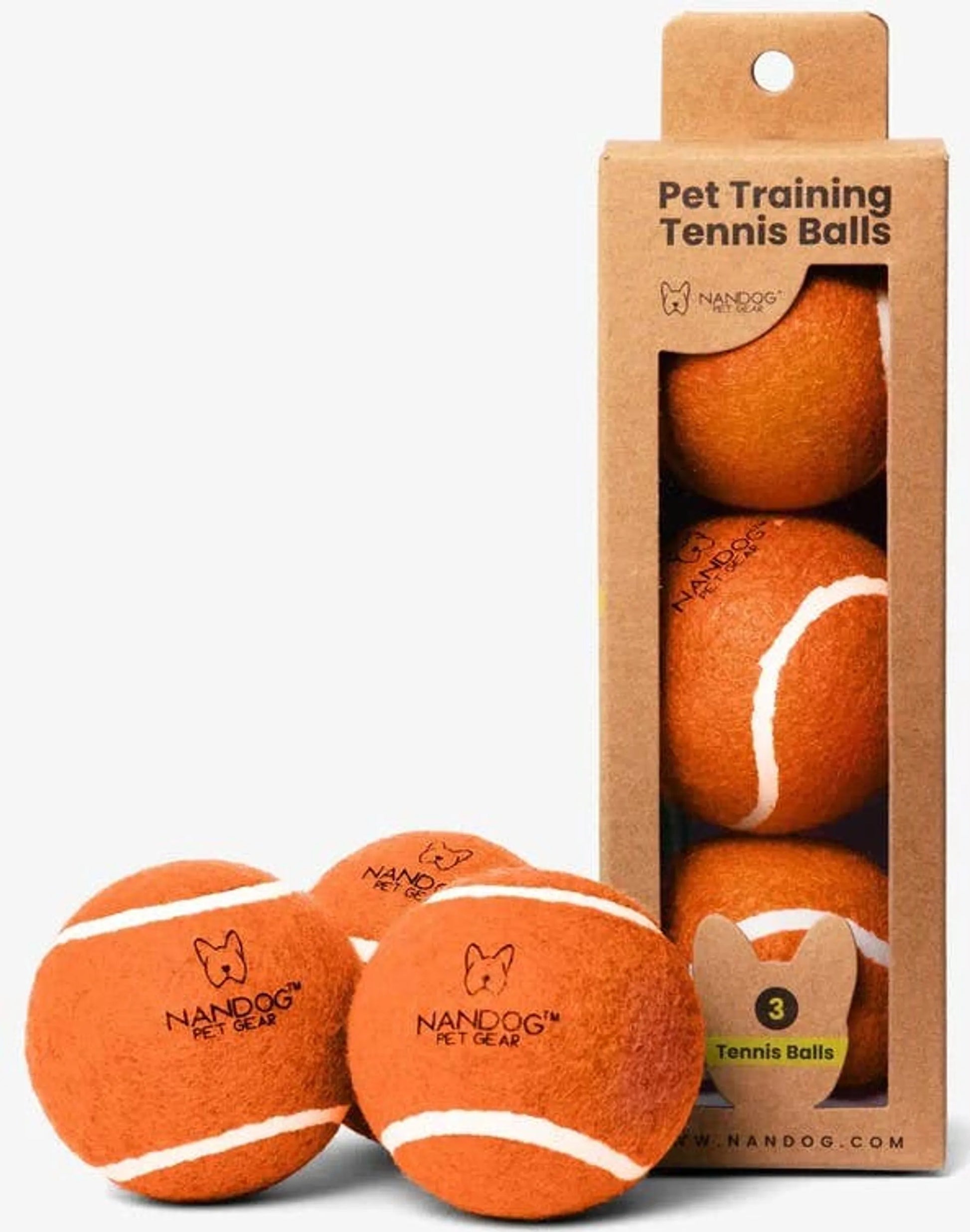 NANDOG Dog Tennis Training Balls Set - Your Pet Connection