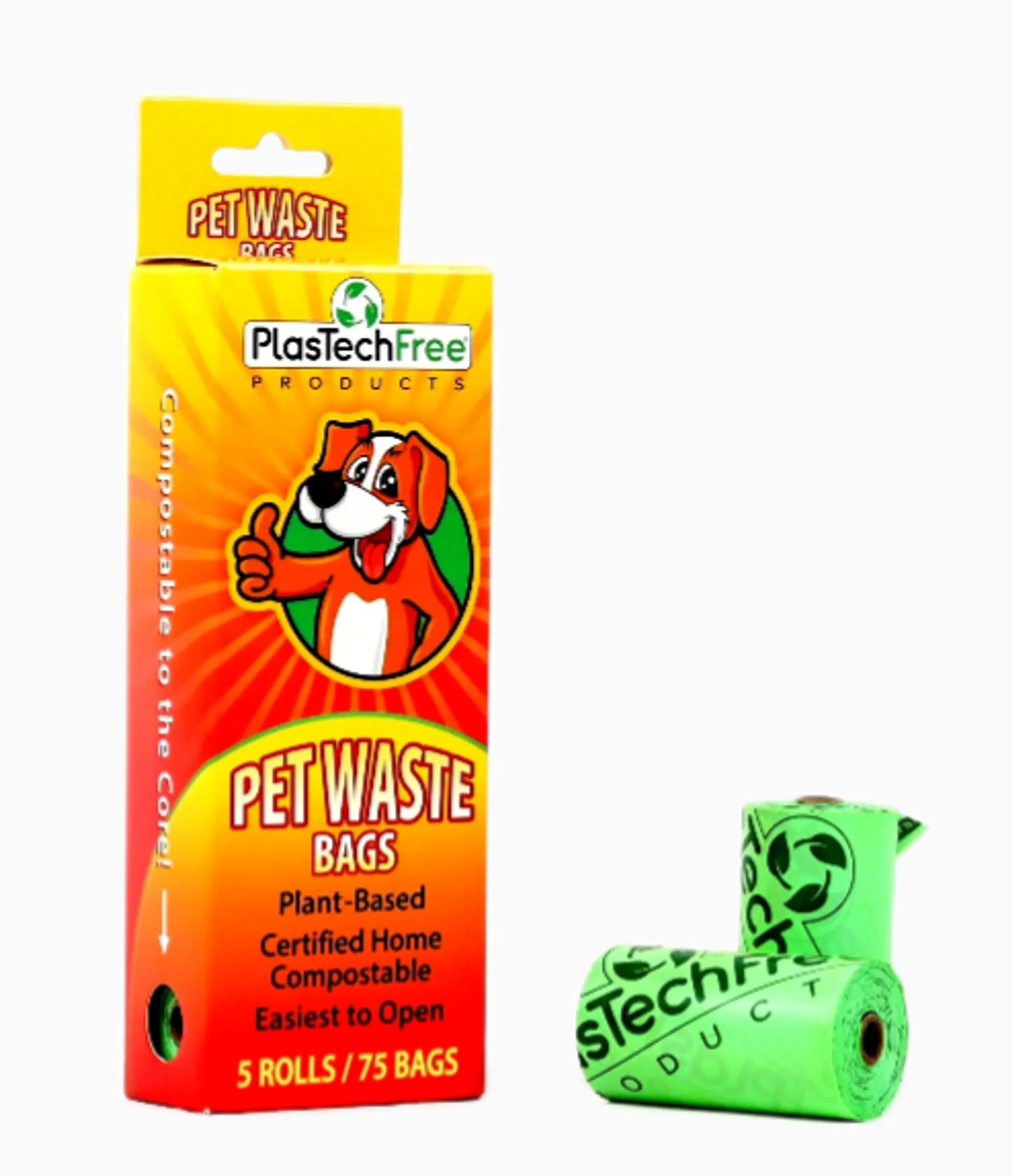 PlasTechFree Compostable Pet Waste Bags Mega Pack