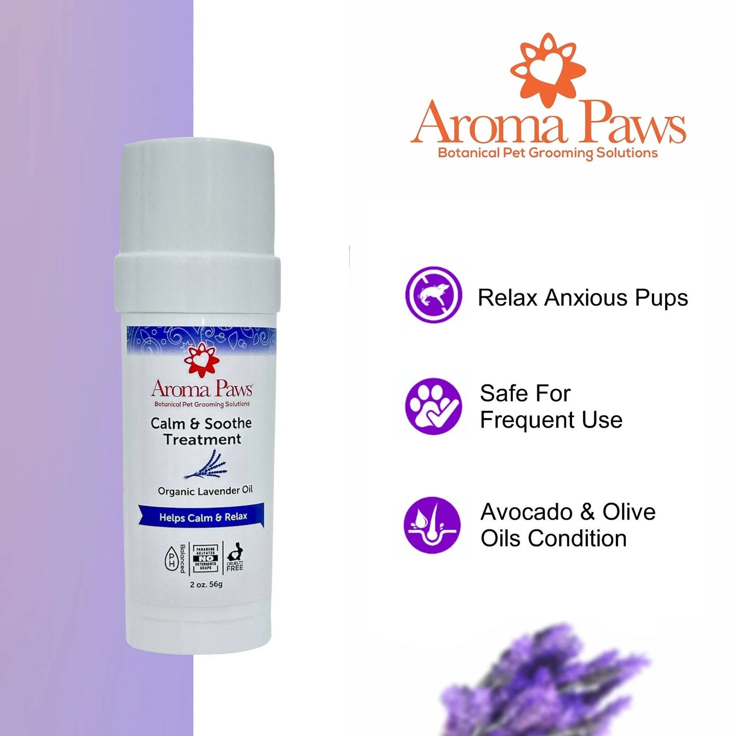 Aroma Paws Calm and Soothe Lavender Treatment 2 oz