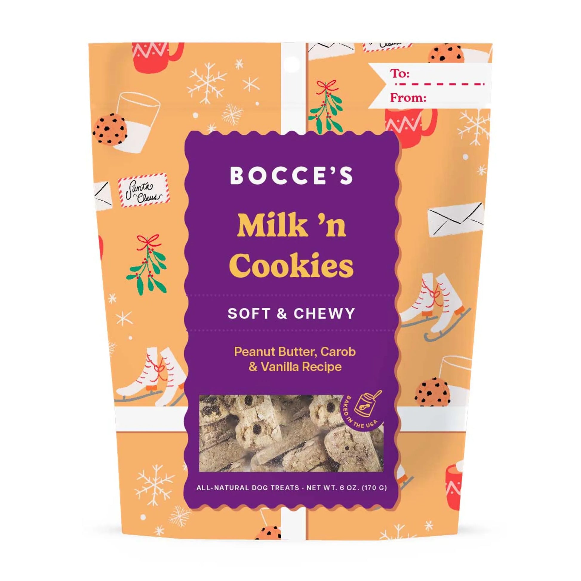 Bocce's Bakery Milk n Cookies Soft & Chewy Dog Treats - Your Pet Connection