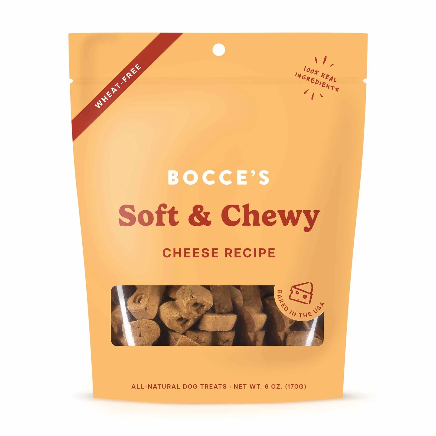 Bocce's Bakery Cheese Soft & Chewy Dog Treats 6oz - Your Pet Connection
