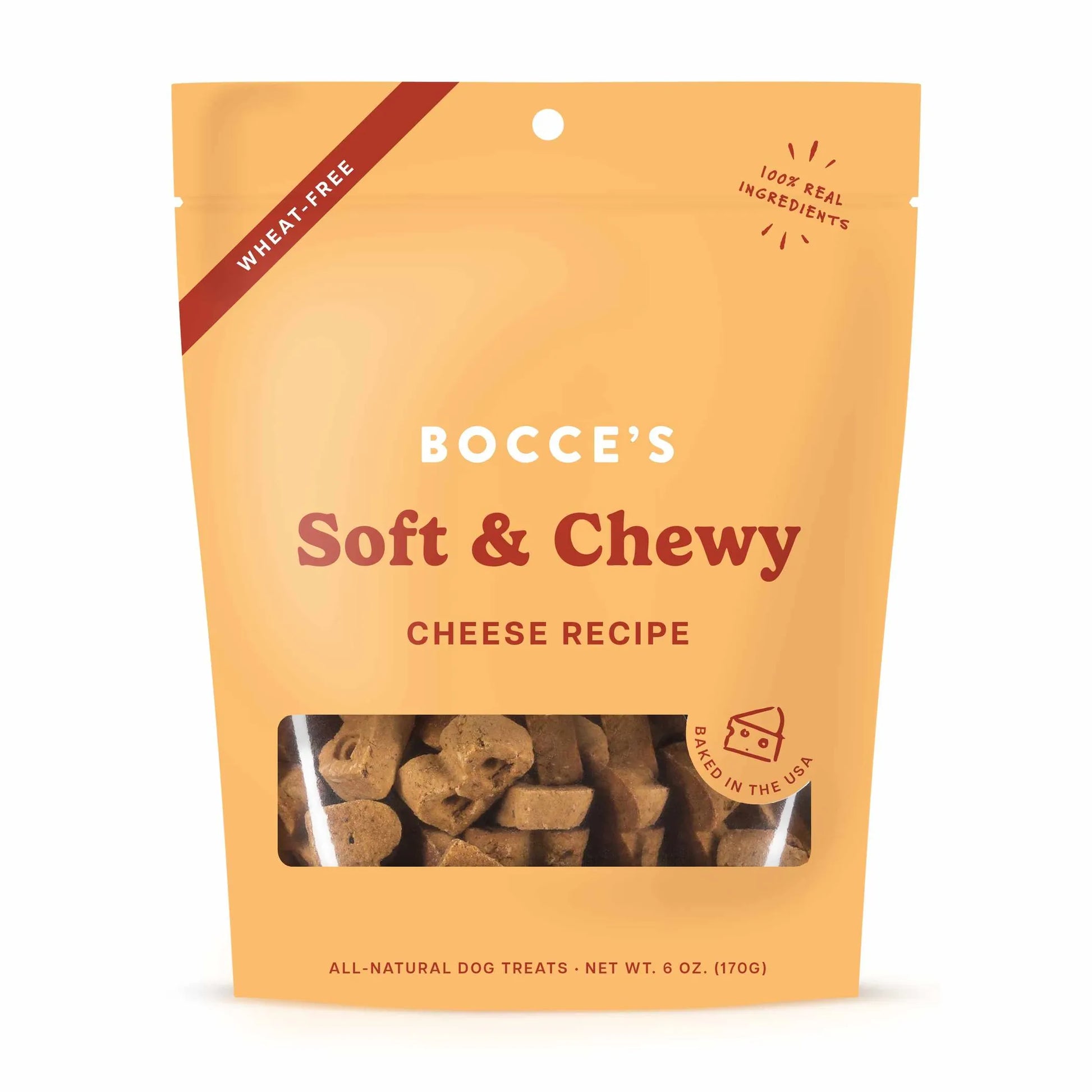 Bocce's Bakery Cheese Soft & Chewy Dog Treats 6oz - Your Pet Connection