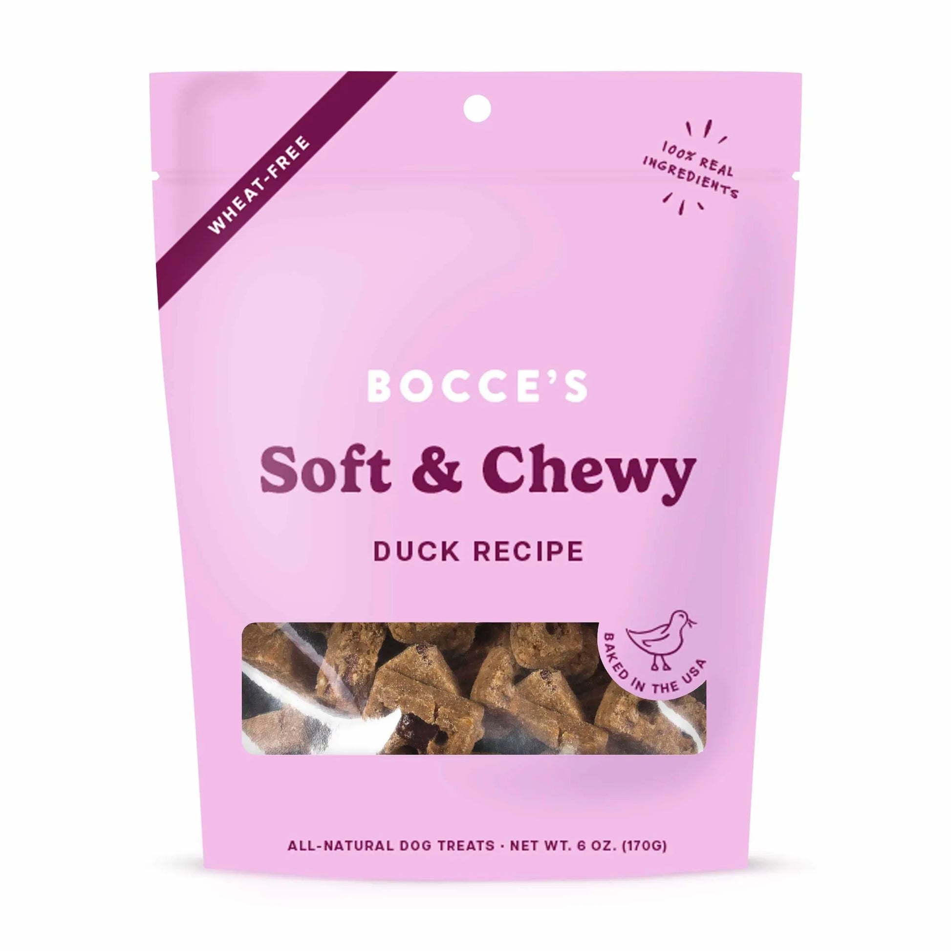 Bocce's Bakery Duck Soft & Chewy Dog Treats 6oz - Your Pet Connection