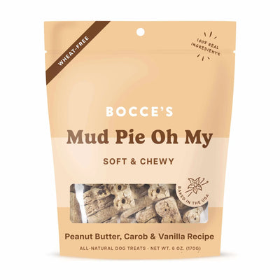 Bocce's Bakery Mud Pie Oh My Soft & Chewy Dog Treats 6oz - Your Pet Connection