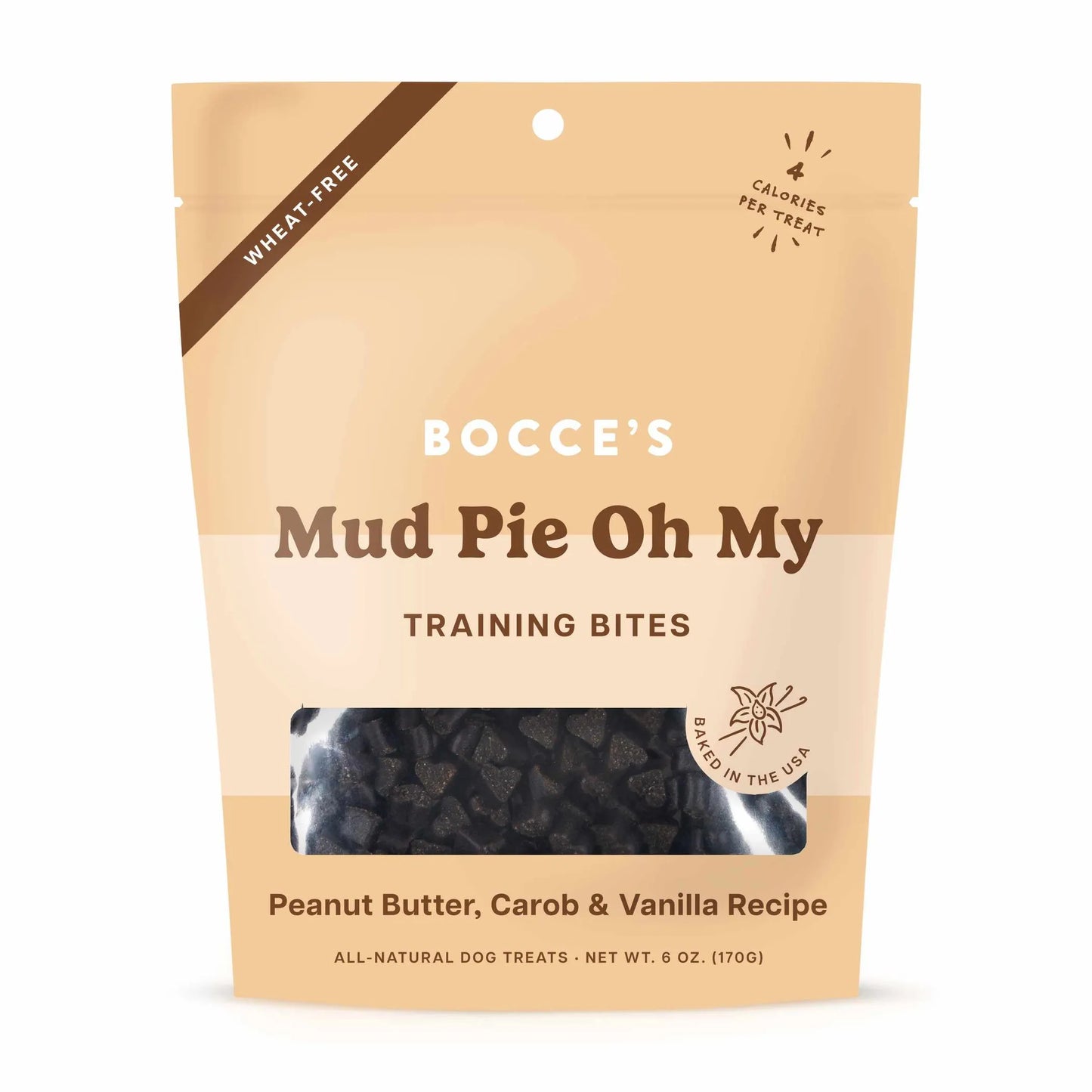 Bocce's Bakery Mud Pie Oh My Training Bites Dog Treats 6oz - Your Pet Connection