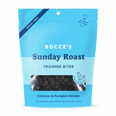 Bocce's Bakery Sunday Roast Training Bites Dog Treats 6oz - Your Pet Connection