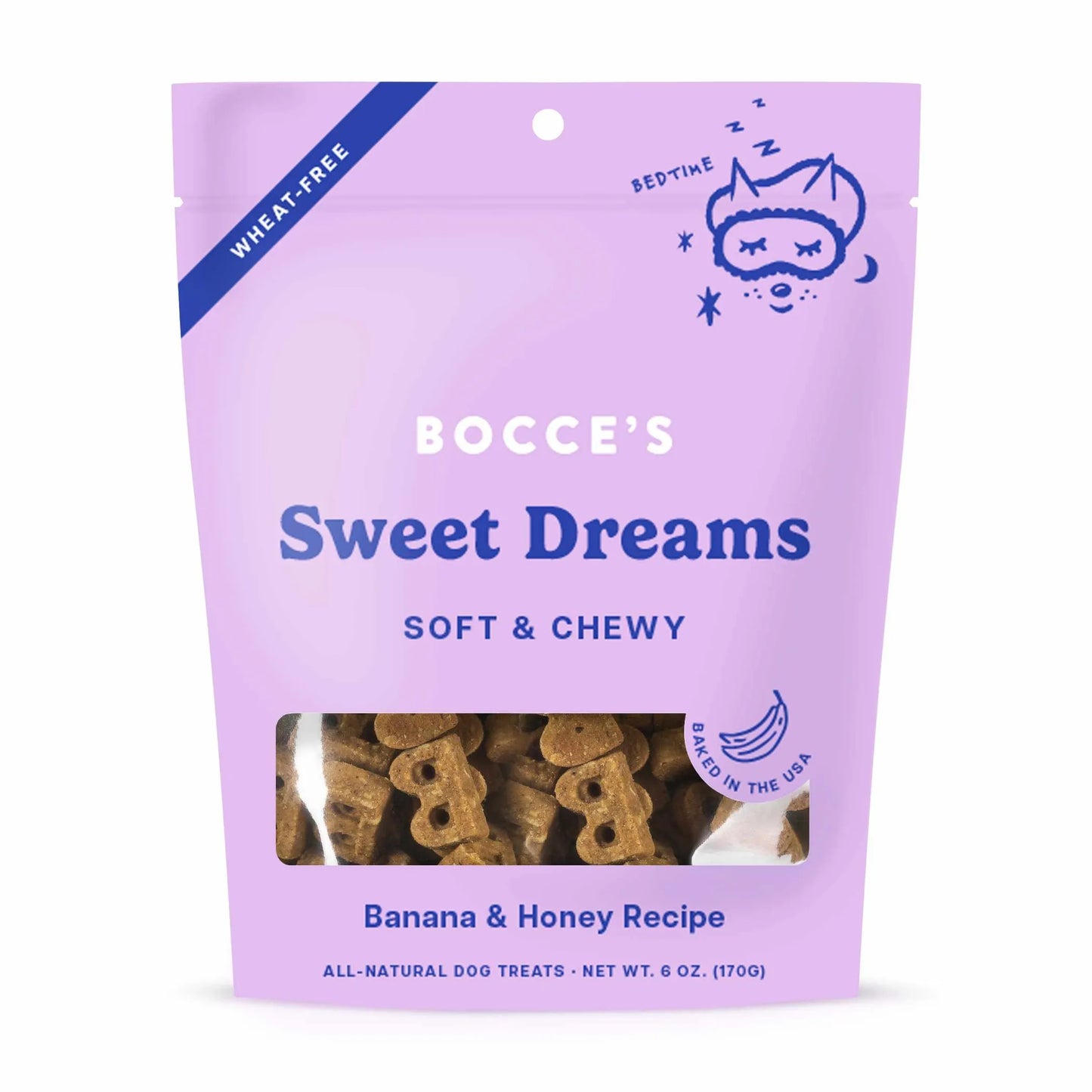 Bocce's Bakery Dailies Sweet Dreams Soft & Chewy Dog Treats 6oz - Your Pet Connection