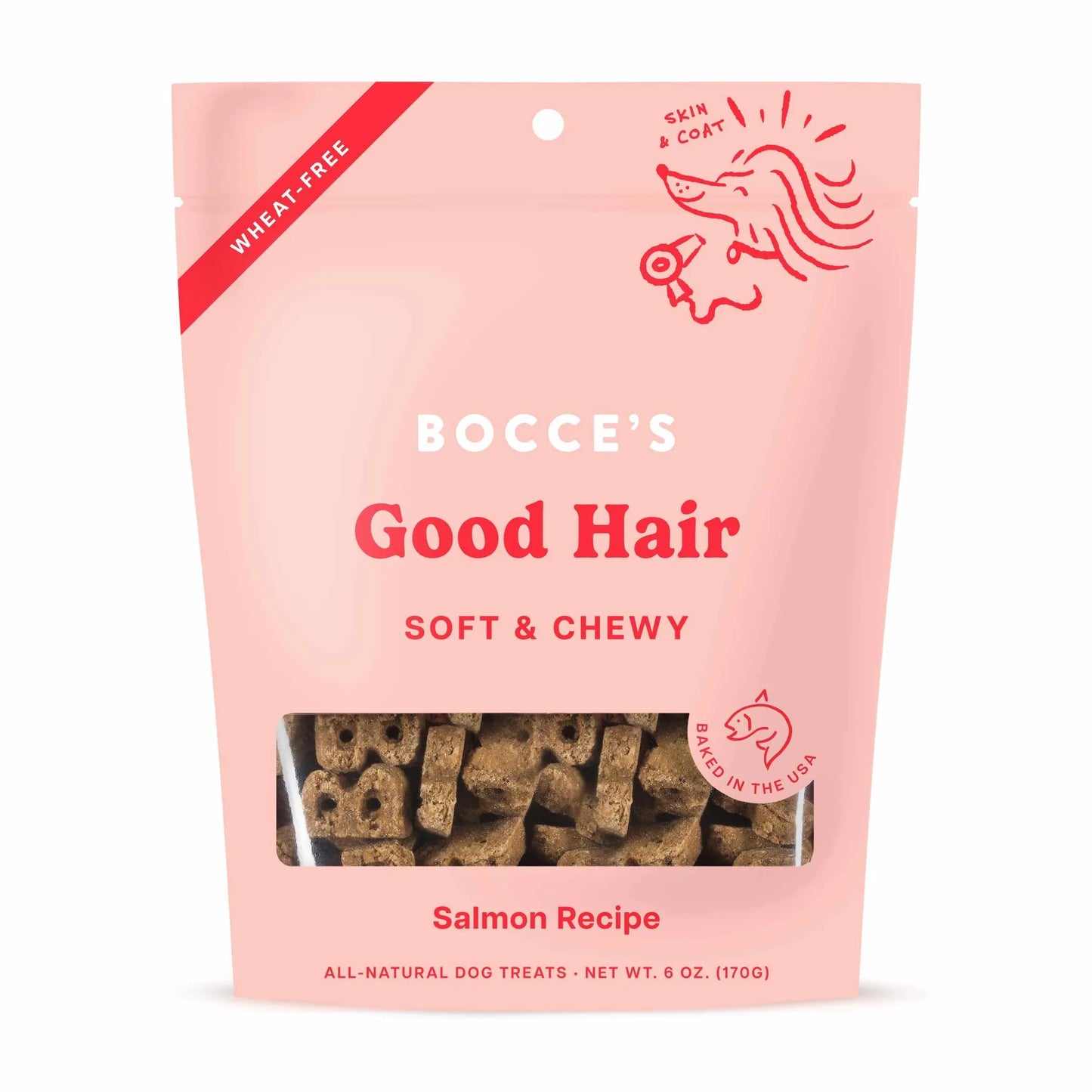 Bocce's Bakery Dailies Good Hair Soft & Chewy Dog Treats 6oz - Your Pet Connection