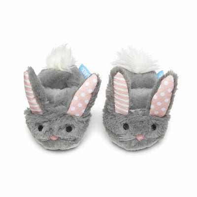 BARK Itty & Bitty Bunny Slippers Plush Dog Toy